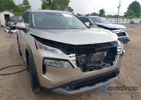 2021 Nissan Rogue Sl Fwd из США, поврежденный, VIN JN8AT3CA2MW019545